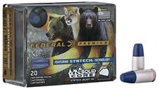 Federal P9SHC1 Premium  9mm Luger +P 147 gr Solid Core Synthetic Flat Nose 20 Per Box/ 10 Case